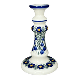 Candlestick, 7", WR (WR22C) in "Modern Blue Cascade" by W.R. Ceramika | WR22C-GP1