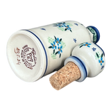 Bottle, with Cork, 6 oz in "Blue Star Bundle" by Galia | GB01-PN