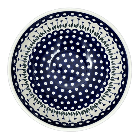 Bowl, Round, 11" in "Tulip Dot" by Ceramika Artystyczna | A055-377Z