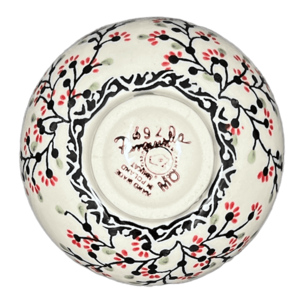 Bowl, Round, Dipping, 4.25" in "Cherry Blossoms" by Manufaktura | M153S-DPGJ