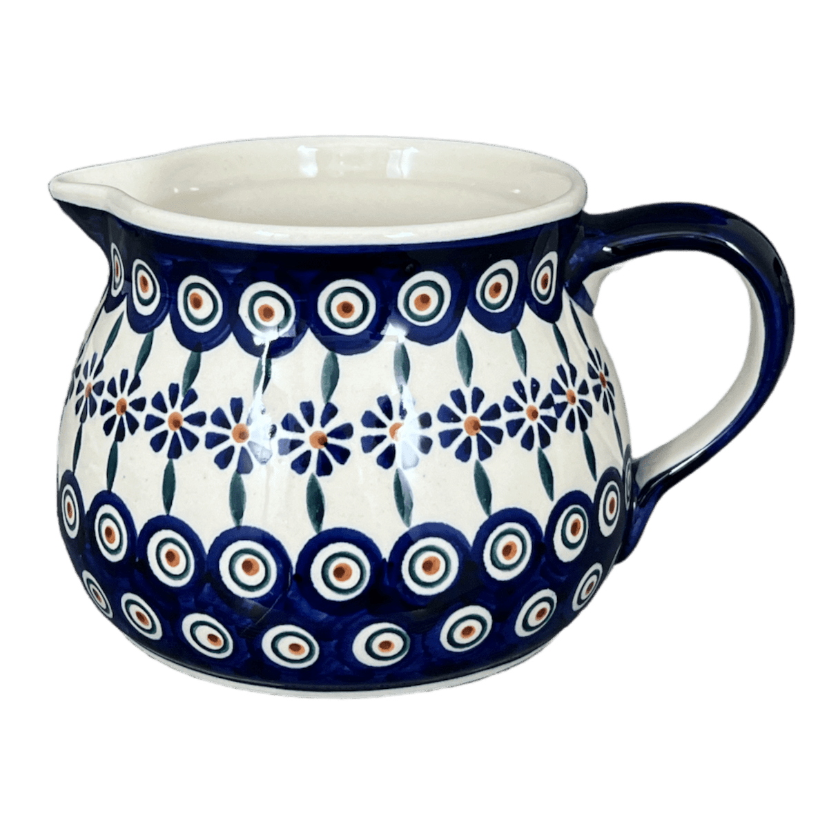 Pitcher, 1.5 Liter in "Floral Peacock" by Manufaktura | D043T-54KK