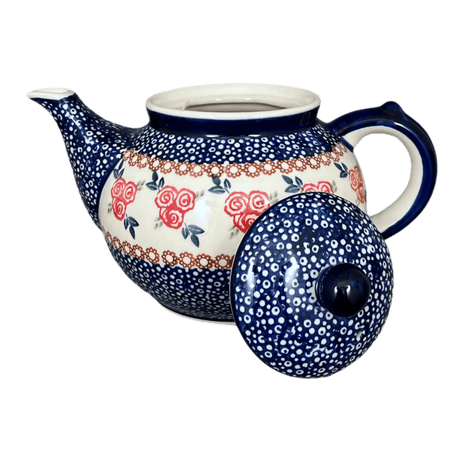 Teapot, 1.5 Liter in "Parade of Roses" by Manufaktura | C017T-MCR1