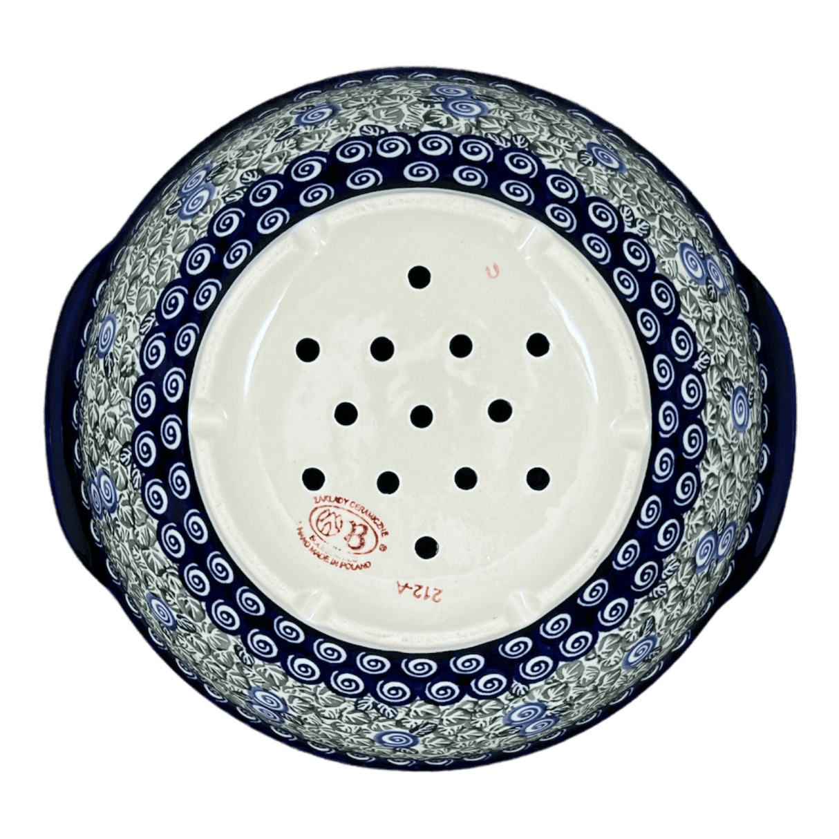 Colander, 10" in "Spring Swirl" by Zaklady | Y1183A-A1073A