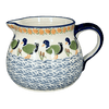 Polish Pottery 1.5 Liter Pitcher (Ducks in a Row) | D043U-P323 at PolishPotteryOutlet.com