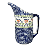 Pitcher, Fancy, 1.5 Liter in "Floral Fans" by Manufaktura | D084S-P314