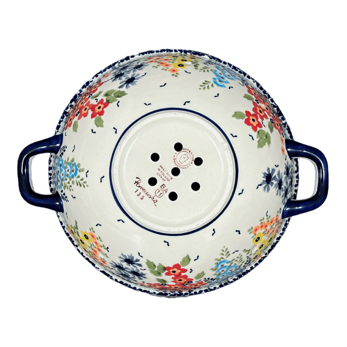 Bowl, Round, Berry Bowl, 9.75" in "Brilliant Garden" by Manufaktura | D038S-DPLW