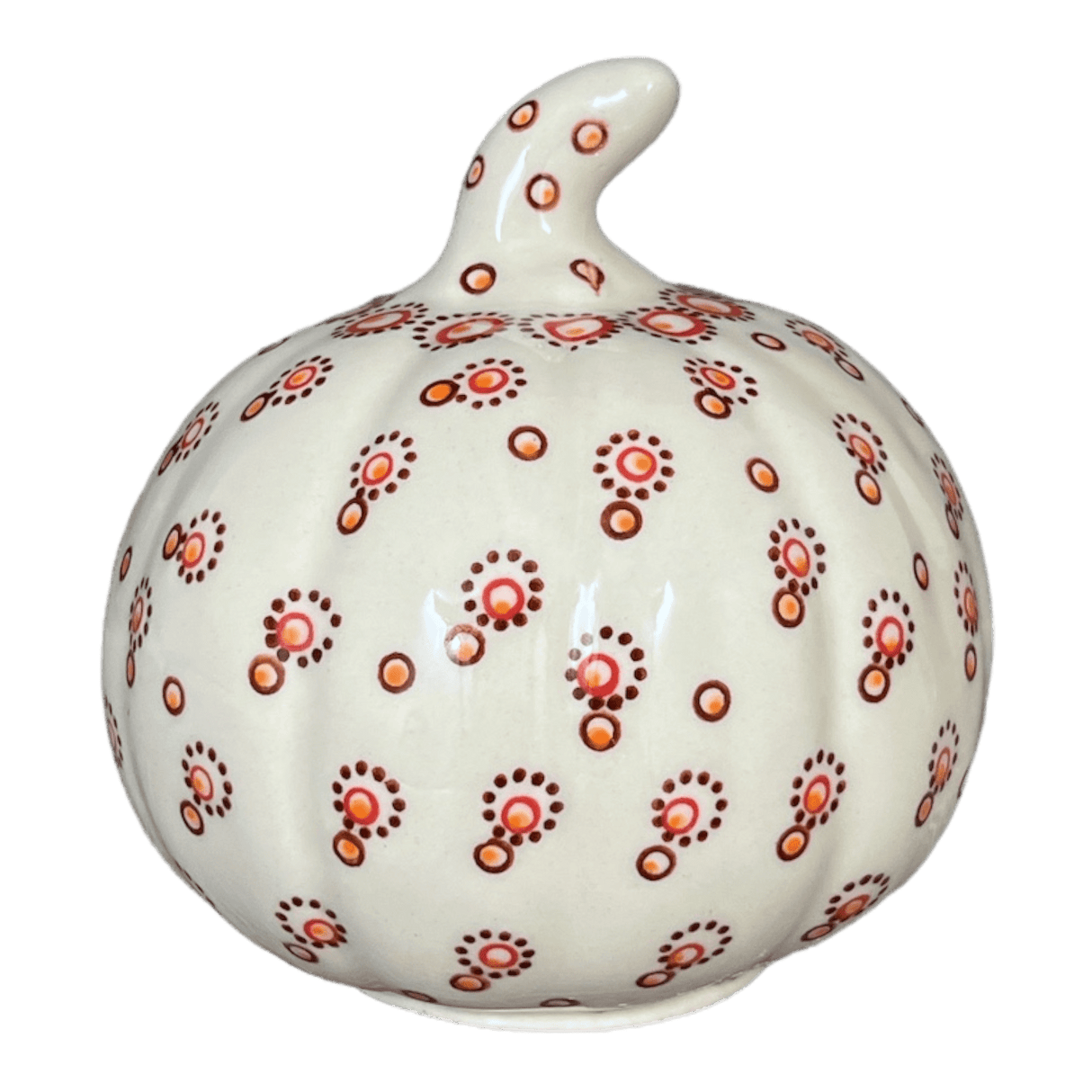 Decorative Pumpkin, 5.75" in "Sunny Dots" by Galia | GAD37-PK2