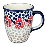 Mug, Mars Mug, 10oz Small in "Falling Petals" by Manufaktura | K081U-AS72