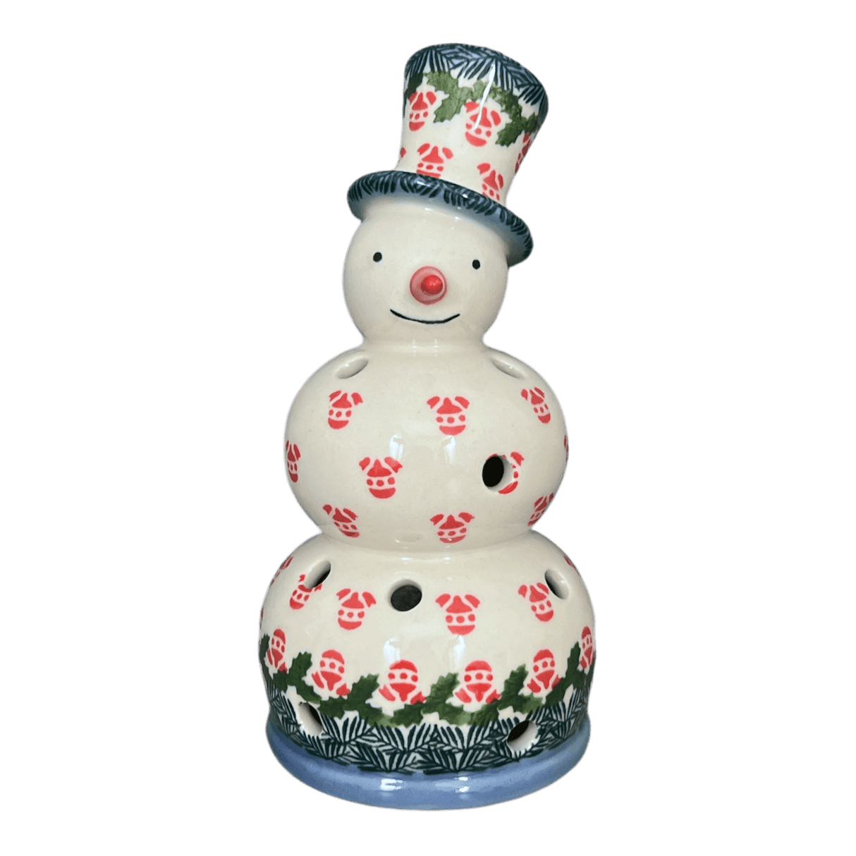 Luminary, Snowman, 7" in "Evergreen Baubles" by Galia | GBL01-PB1