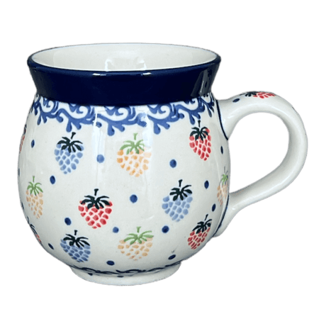 Mug, Belly, 12 oz Medium in "Mixed Berries" by Ceramika Artystyczna | A070-1449X