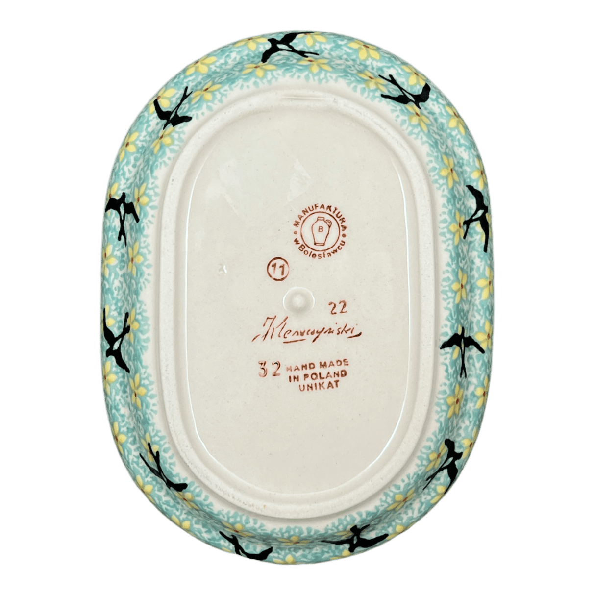 Butter Dish, Fancy, 5" x 7" in "Capistrano" by Manufaktura | M077S-WK59