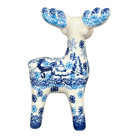 Figurine, Reindeer, 5" in "Snowy Night" by Galia | GZW30-PCH2