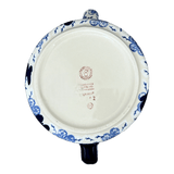 Teapot, 0.9 Liter in "Blue Butterfly" by Manufaktura | C005U-AS58