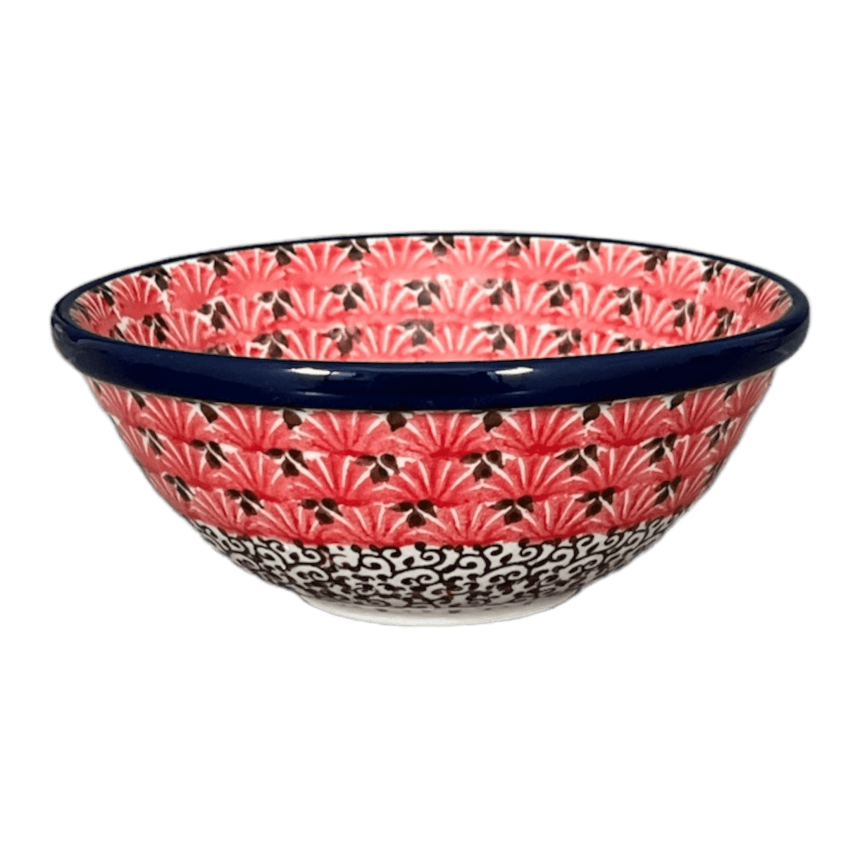 Bowl, Round, 4.75" in "Coral Fans" by Ceramika Artystyczna | A556-2199X