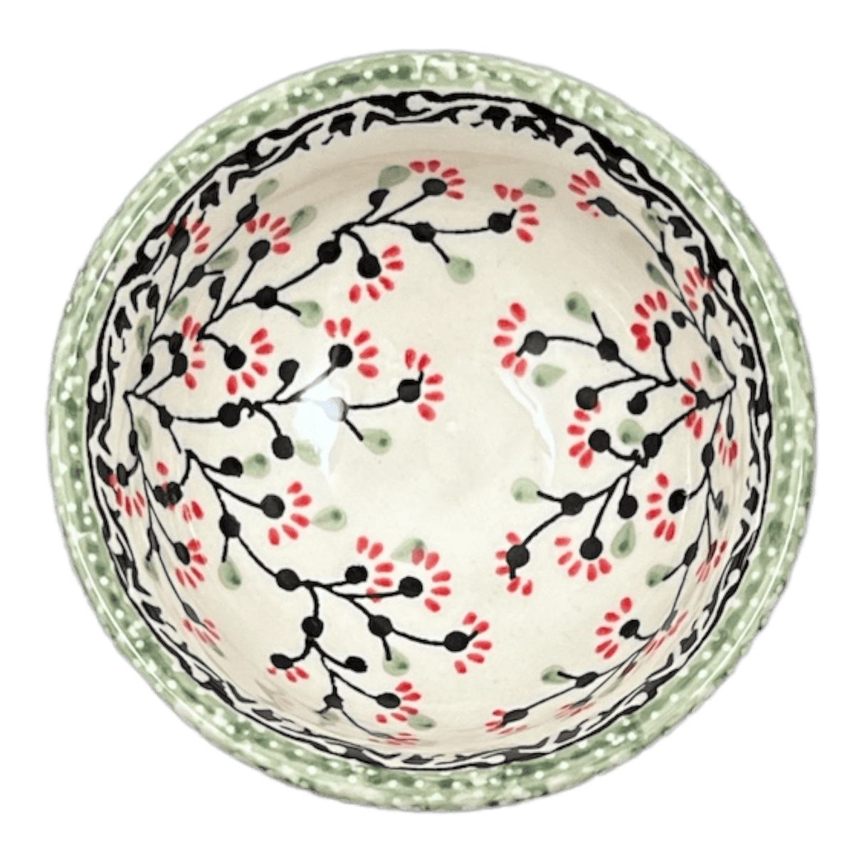 Bowl, Round, Dipping, 4.25" in "Cherry Blossoms" by Manufaktura | M153S-DPGJ