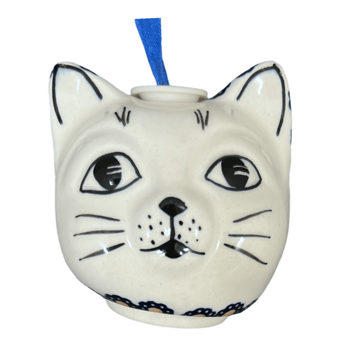 Ornament, Cat Head in "Bouquet in a Basket" by Manufaktura | K142S-JZK