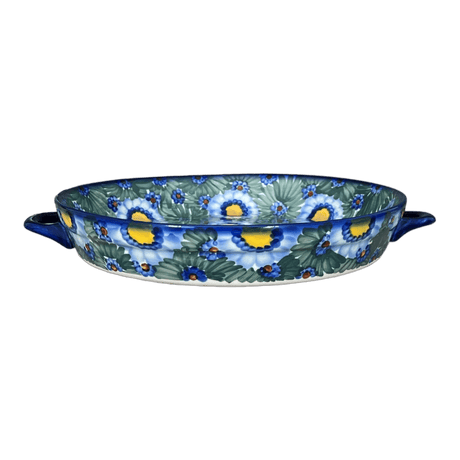 Casserole, Round Dish Handles, 11", WR (WR52C) in "Impressionist's Dream" by W.R. Ceramika | WR52C-AB3