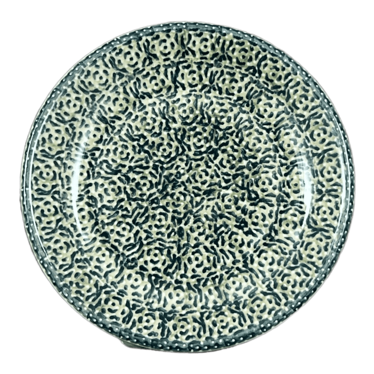 Plate, Round, Dessert, 6.5" in "Green Peace" by Manufaktura | T130U-W56Z