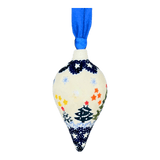 Ornament, Teardrop in "Festive Forest" by Manufaktura | K027U-INS6