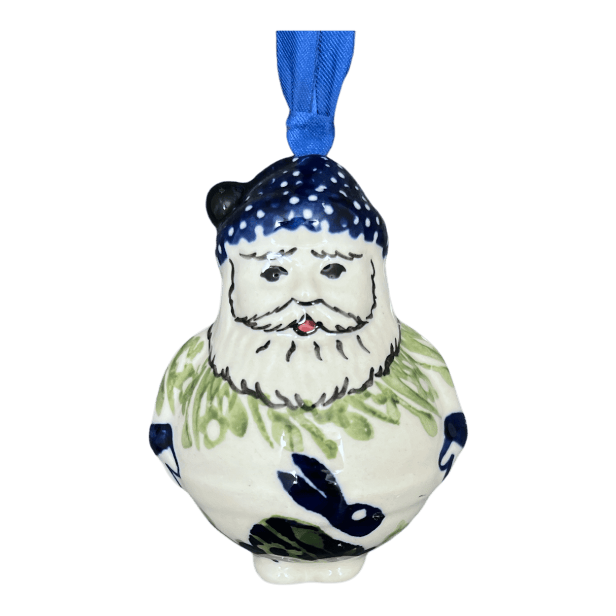 Ornament, Santa, 2.5" in "Bunny Love" by Manufaktura | K144T-P324