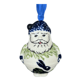 Ornament, Santa, 2.5" in "Bunny Love" by Manufaktura | K144T-P324