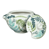 Bowl, Round, Sugar Bowl, 3" in "Scattered Ferns" by Manufaktura | C003S-GZ39