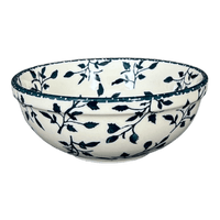 A picture of a Polish Pottery Bowl, Round, 6" in "Green Spray" by Manufaktura | M089T-LISZ as shown at PolishPotteryOutlet.com/products/6-bowls-green-spray