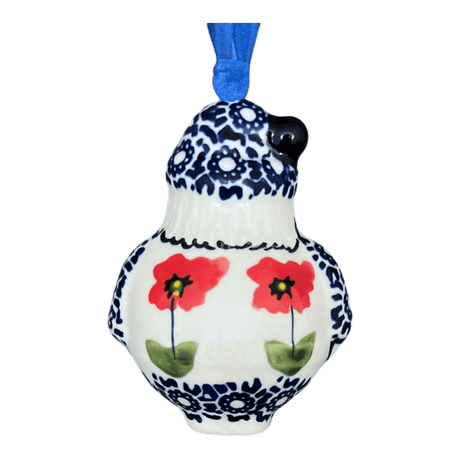 Ornament, Santa, 2.5" in "Poppy Garden" by Manufaktura | K144T-EJ01