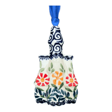 Ornament, Castle, 3.5" in "Flower Power" by Manufaktura | K138T-JS14