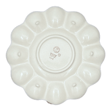 Plate, Round, Egg Plate, 10.25" in "Bunny Love" by Manufaktura | T140T-P324