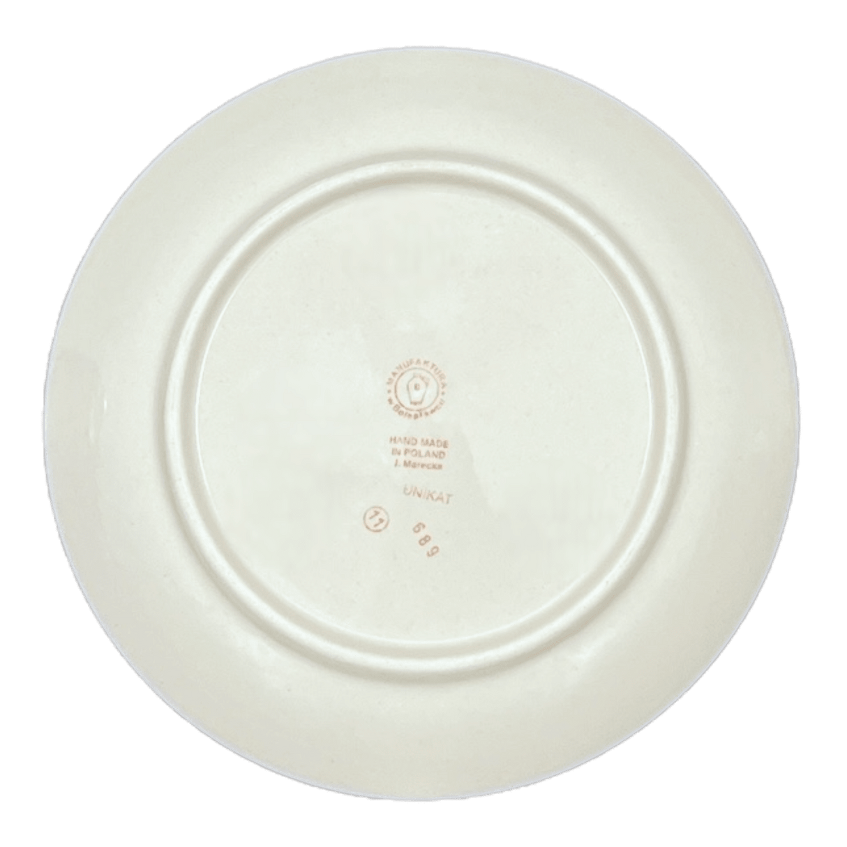 Plate, Round, Salad, 8.5" in "Green Peace" by Manufaktura | T134U-W56Z