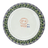 Bowl, Round, 7.75", WR (WR12D) in "Lavender Fields" by W.R. Ceramika | WR12D-BW4