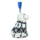 Ornament, Dog, 3" in "Floral Peacock" by Manufaktura | K164T-54KK