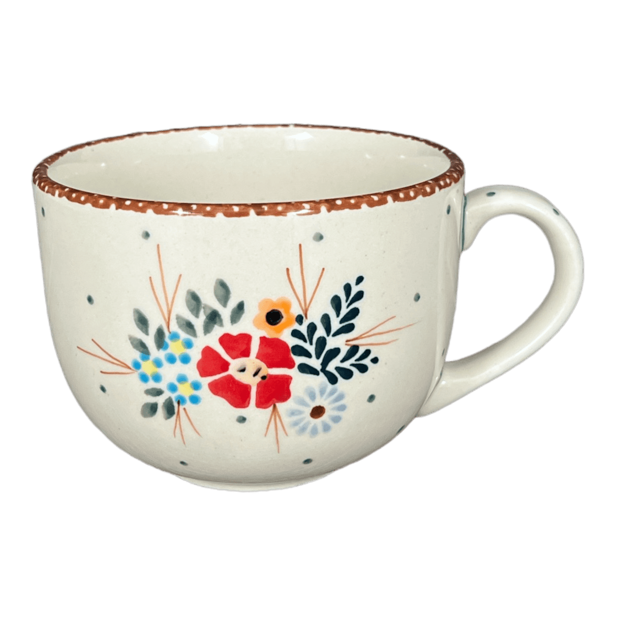 Cup, Latte, 18 oz in "Country Pride" by Manufaktura | F044T-GM13