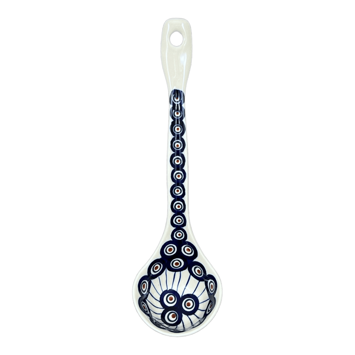 Ladle, Soup, 12" in "Peacock in Line" by Manufaktura | C020T-54A