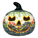 Luminary, Jack-O-Lantern, 5.75" in "Mushroom Meadow" by Galia | GAD33-ULA3