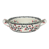 Casserole, Round, Small, 5" x 7.5" in "Cherry Blossoms" by Manufaktura | Z153S-DPGJ