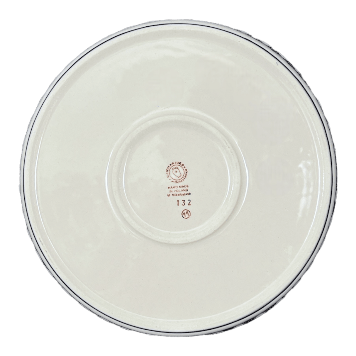 Tray, Round, 10.25" in "Fan-Tastic" by Manufaktura | T153T-GP18