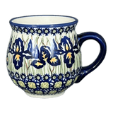 Mug, Belly Mug, Small, 7 oz in "Iris" by Manufaktura | K067S-BAM