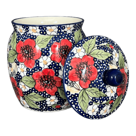 Canister, 2 Liter in "Poppies & Posies" by Manufaktura | P074S-IM02