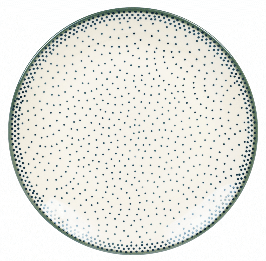 Plate, Round, Salad, 8.5" in "Misty Green - Solid Rim" by Manufaktura | T134U-61ZA