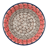 Bowl, Round, Ridged, 5.5" in "Coral Fans" by Ceramika Artystyczna | A696-2199X