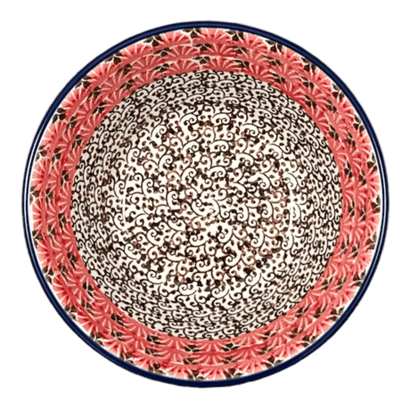 Bowl, Round, Ridged, 5.5" in "Coral Fans" by Ceramika Artystyczna | A696-2199X