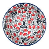 Bowl, Round, 9" Bowl in "Strawberry Fields" by Manufaktura | M086U-AS59