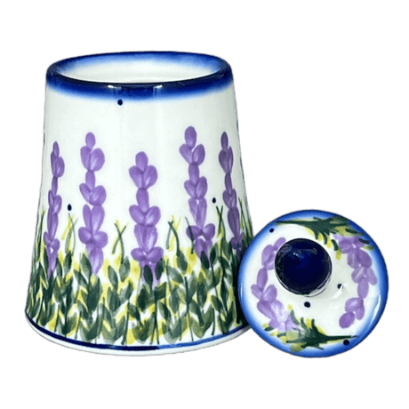 Bowl, Round, Opus, Sugar Bowl, 5.5", WR (WR9D) in "Lavender Fields" by W.R. Ceramika | WR9D-BW4