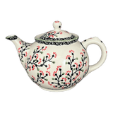 Teapot, 0.7 Liter in "Cherry Blossoms" by Manufaktura | C016S-DPGJ