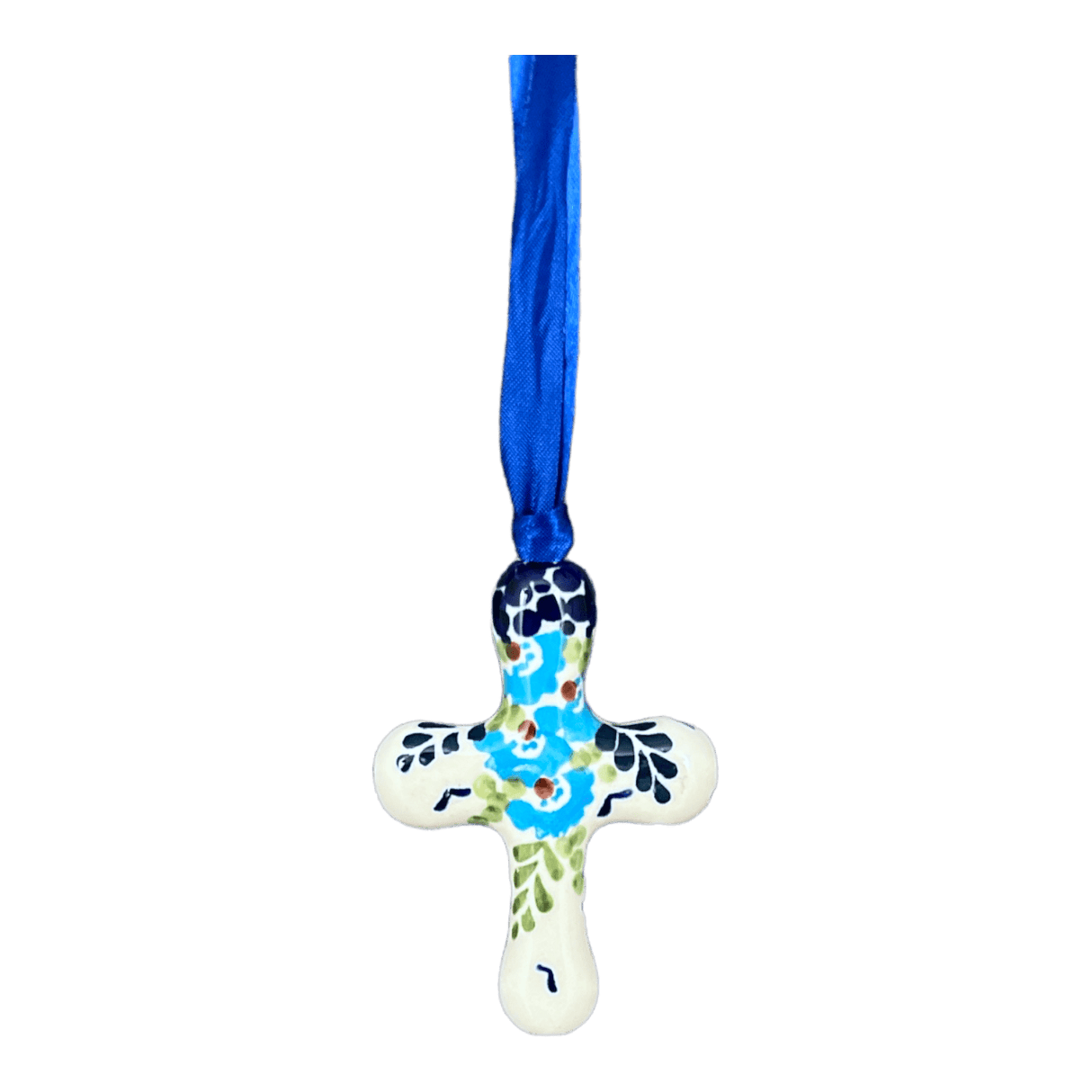 Ornament, Cross, 2" in "Brilliant Garden" by Manufaktura | K078S-DPLW