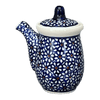 Polish Pottery Soy Sauce Pitcher (Ditsy Daisies) | Y1947-D120 at PolishPotteryOutlet.com