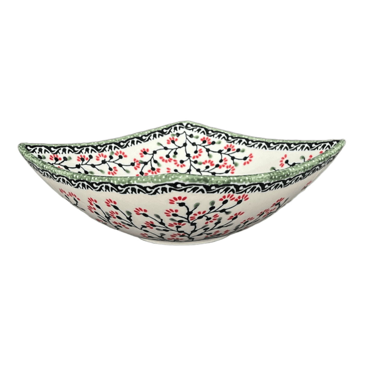 Dish, Nut, Medium, 7.75" in "Cherry Blossoms" by Manufaktura | M113S-DPGJ