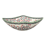 Bowl, Square, Nut, Medium, 7.75" in "Cherry Blossoms" by Manufaktura | M113S-DPGJ